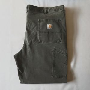 1Carhartt mens loose fit jeans size 44x32 in black